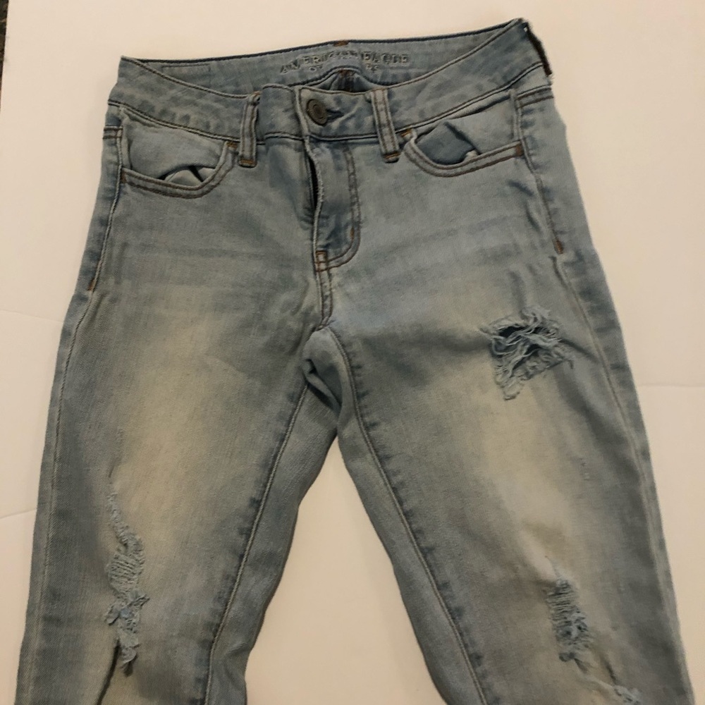 American eagle outfitters jeans size 2 jeggings super stretch